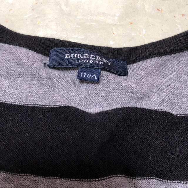 BURBERRY(バーバリー)のバーバリー ベスト 110センチ キッズ/ベビー/マタニティのキッズ服女の子用(90cm~)(ニット)の商品写真