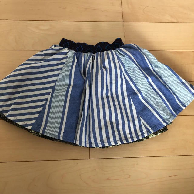 BREEZE(ブリーズ)の新品 リバーシブルスカート キッズ/ベビー/マタニティのキッズ服女の子用(90cm~)(スカート)の商品写真