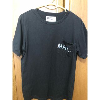 マーガレットハウエル(MARGARET HOWELL)のMHL 黒Tシャツ (値下げ中)(Tシャツ/カットソー(半袖/袖なし))