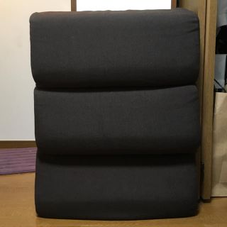 ムジルシリョウヒン(MUJI (無印良品))の無印良品◎ソファベッドの背もたれ(ビーズソファ/クッションソファ)