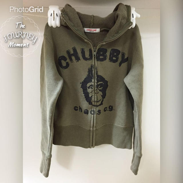 CHUBBYGANG(チャビーギャング)のCHUBBYGANGパーカー120 キッズ/ベビー/マタニティのキッズ服男の子用(90cm~)(Tシャツ/カットソー)の商品写真