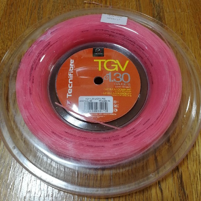 12mCut Tecnifibre テクニファイバー TGV130 ピンク