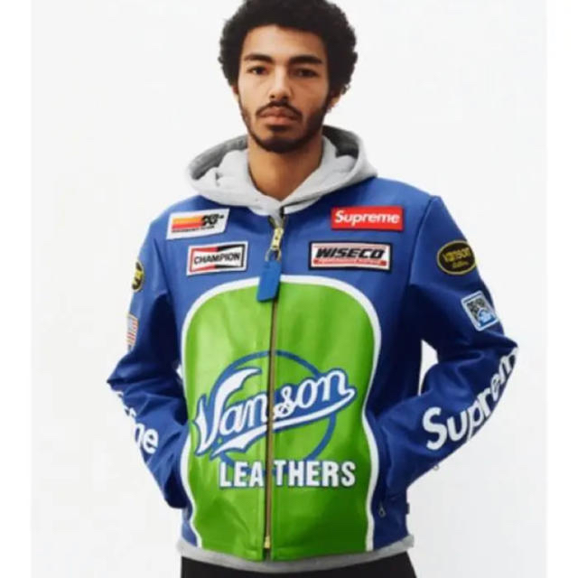 Supreme(シュプリーム)のSupreme/Vanson 専用出品ですm(__)m メンズのジャケット/アウター(ライダースジャケット)の商品写真