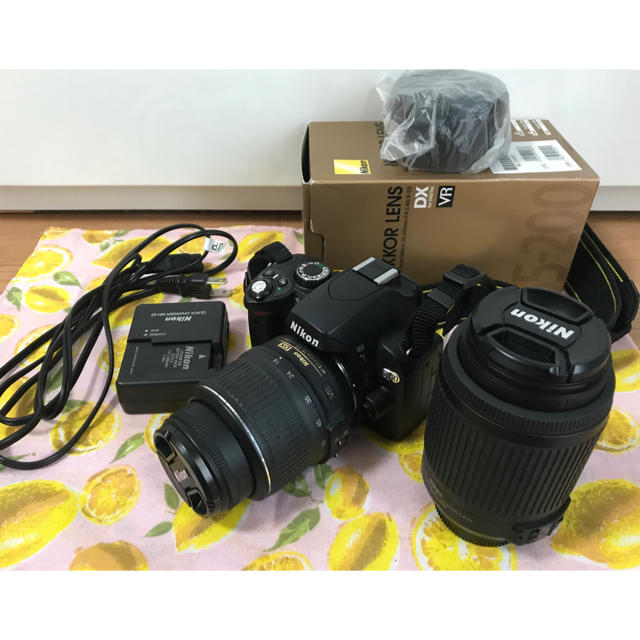 NIKON D60 ダブルズームキットデジタル一眼