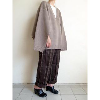 YOKE 5G MILANO RIB V-NECK KNIT ヨーク　ニット