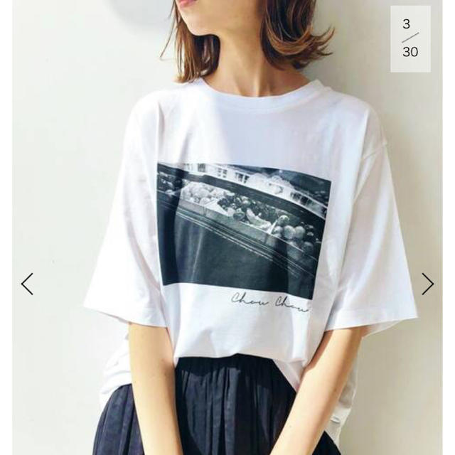 【専用】イエナ paris photo Tシャツ ホワイトC