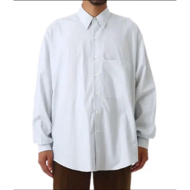 AURALEE WASHED FINX TWILL BIG SHIRTS メンズのトップス(シャツ)の商品写真