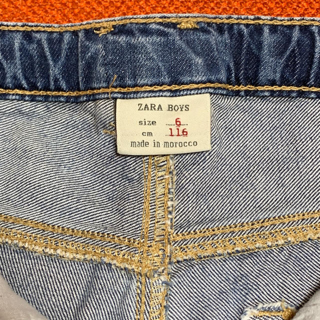 ZARA KIDS(ザラキッズ)の子供服ZARA男の子デニム キッズ/ベビー/マタニティのキッズ服男の子用(90cm~)(パンツ/スパッツ)の商品写真