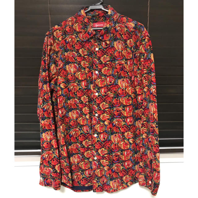 激レア！　Supreme Roses Corduroy Shirt