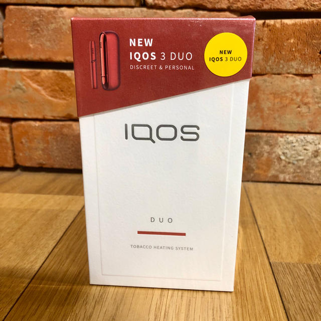 IQOS - 【新型】iQOS3 DUO. デュオ 赤 ウォームカッパーの通販 by ...