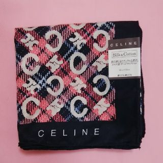 セリーヌ(celine)のセリーヌハンカチラージーサイズシルク混じり(ハンカチ)