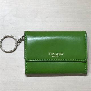 ケイトスペードニューヨーク(kate spade new york)のケイトスペード グリーン 定期入れ (名刺入れ/定期入れ)