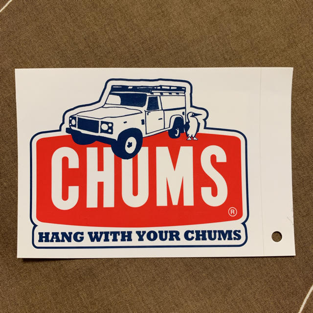 CHUMS(チャムス)の【非売品】CHUMSシール 2枚 エンタメ/ホビーのコレクション(ノベルティグッズ)の商品写真