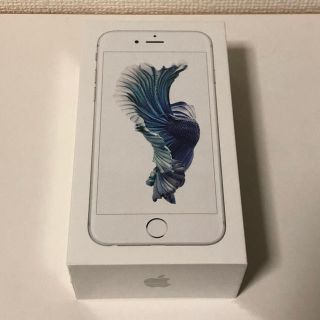 アイフォーン(iPhone)の新品未開封 ワイモバイル iphone6s 32GB シルバー(スマートフォン本体)