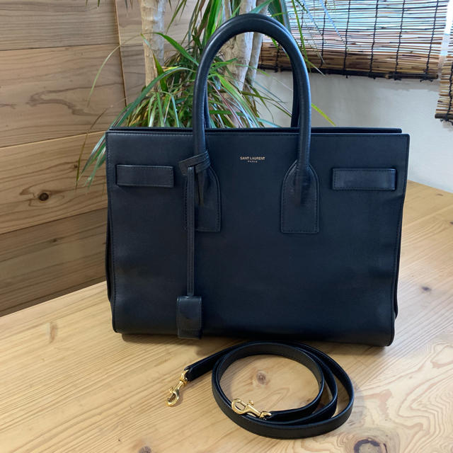 極美品✨ SAINT LAURENT サックドジュール トートバッグ ラージ