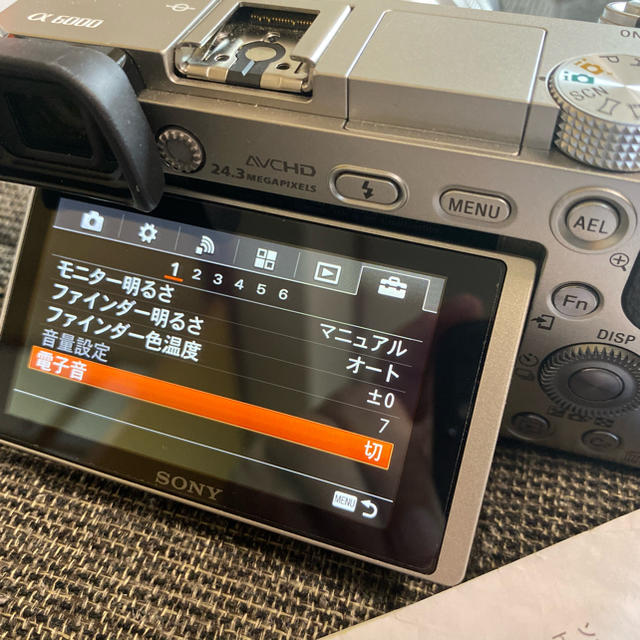 SONY(ソニー)のSONY α6000 レンズキット E PZ 16-50mm スマホ/家電/カメラのカメラ(ミラーレス一眼)の商品写真