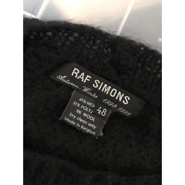 RAF SIMONS(ラフシモンズ)の1998秋冬 レア RAF SIMONS モヘアニット メンズのトップス(ニット/セーター)の商品写真
