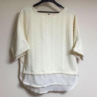 レトロガール(RETRO GIRL)の新品！スエット生地♡フリル(トレーナー/スウェット)