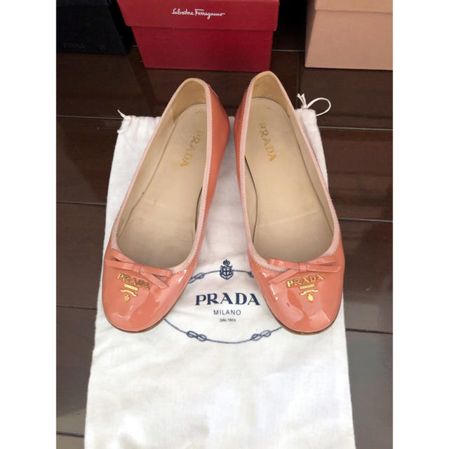 PRADA バレエシューズ 22.5(35)cm