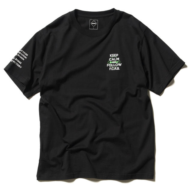 L 新品 FCRB 19AW BIG LOGO SUPPORTER TEE