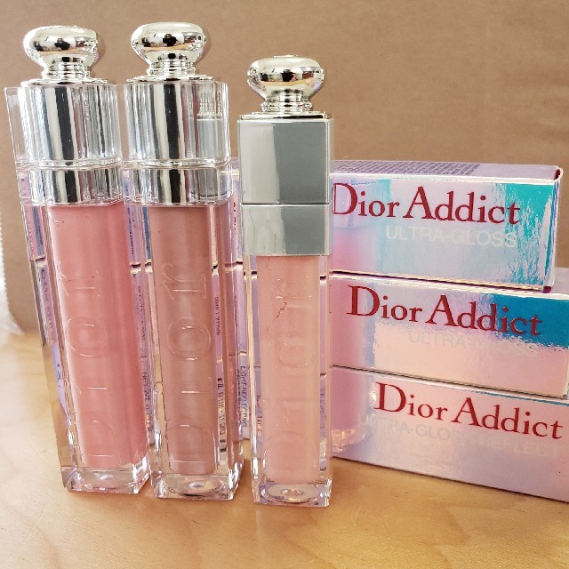 Dior(ディオール)の【お取り置き】Dior　ウルトラグロス　3本set！ コスメ/美容のベースメイク/化粧品(リップグロス)の商品写真
