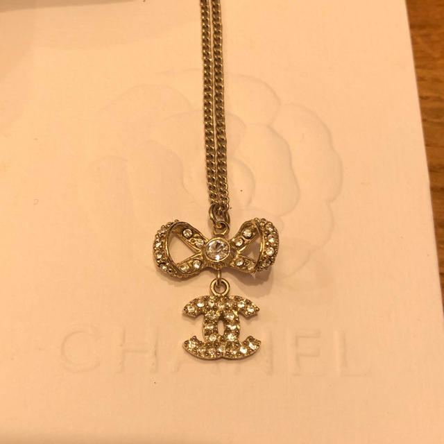 CHANEL♡リボンネックレス