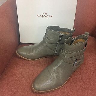 コーチ(COACH)のエンセナダ様   COACH　ショートブーツ  23.5cm(ブーツ)