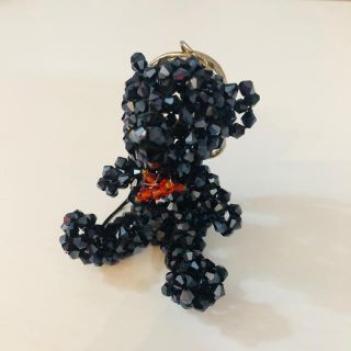 スワロフスキー(SWAROVSKI)のスワロフスキー テディベア キーリング(キーホルダー)