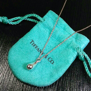 ティファニー(Tiffany & Co.)のティファニー ティアドロップ 《超美品》　　　　   　　  正規品 ネックレス(ネックレス)