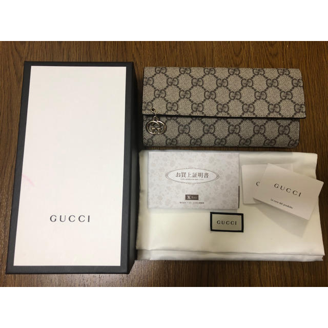 Gucci(グッチ)のGucci 長財布 ウォレット 新品未使用 レディースのファッション小物(財布)の商品写真