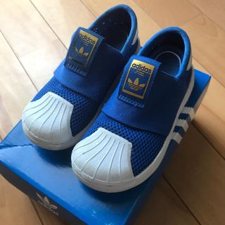 アディダス(adidas)のアディダス スリッポン メッシュ 14.0cm(スリッポン)