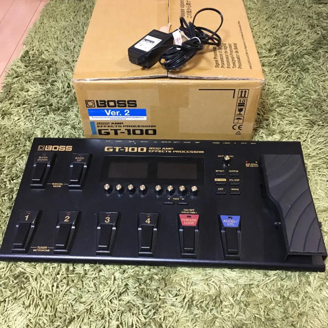 BOSS - BOSS マルチエフェクター GT-100 ver2 アダプター付 の通販 by MioRingo 's shop｜ボスならラクマ