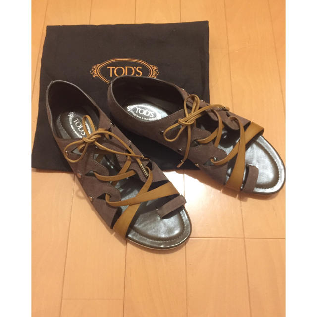 TODS トッズ レースアップシューズ 美品