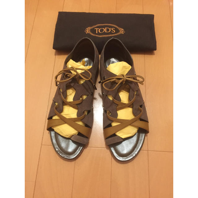 TOD'S(トッズ)のTODS トッズ レースアップシューズ 美品 レディースの靴/シューズ(サンダル)の商品写真