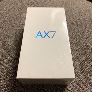 AX7 オッポ　ゴールド(スマートフォン本体)