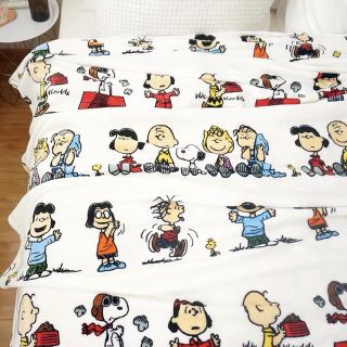 スヌーピー(SNOOPY)の新柄❣️新品未使用品❣️ とても可愛いスヌーピーの毛布/ブランケット(毛布)