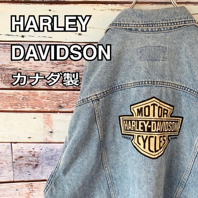 Harley Davidson - ハーレーダビッドソン Gジャン バックプリント XLの