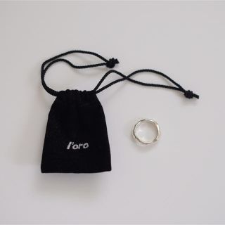 ビューティアンドユースユナイテッドアローズ(BEAUTY&YOUTH UNITED ARROWS)のl'oro  wv ring（silver）(リング(指輪))