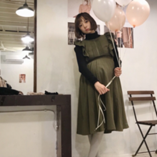 ルビー アンド ユー(RUBY AND YOU)の完売品 ルビーアンドユー フリルショルダーワンピース(ひざ丈ワンピース)