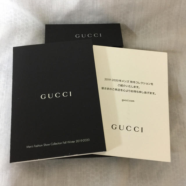 Gucci(グッチ)の非売品 GUCCI グッチ メンズ カタログ 2019-2020 秋冬 A/W メンズのメンズ その他(その他)の商品写真