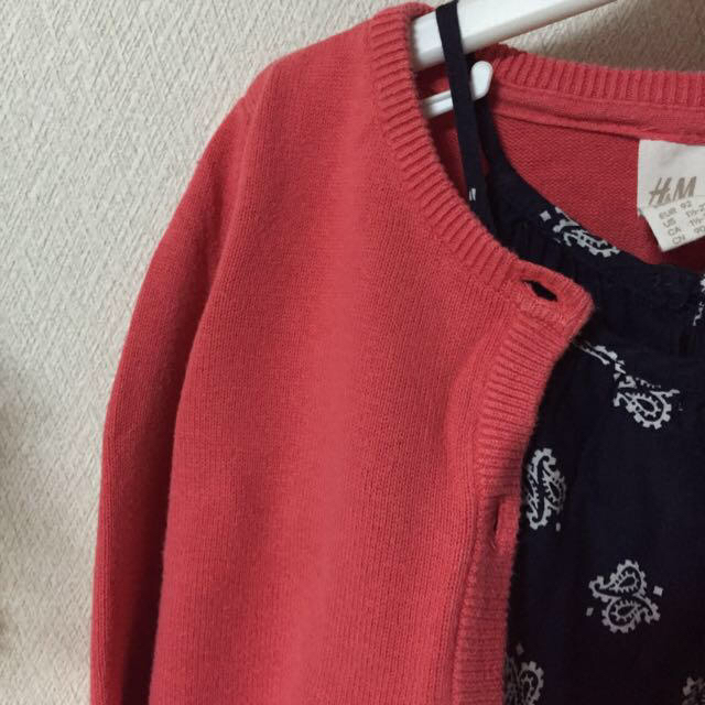 H&M(エイチアンドエム)のchim様専用 キッズ/ベビー/マタニティのキッズ服女の子用(90cm~)(カーディガン)の商品写真