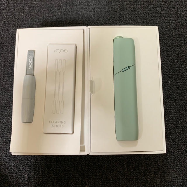 IQOS(アイコス)のiQOS3 限定色 ミント メンズのファッション小物(タバコグッズ)の商品写真