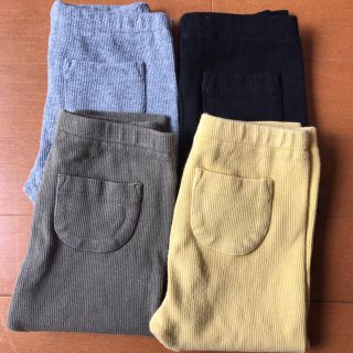 ユニクロ(UNIQLO)のユニクロ☆レギンス4枚set　80サイズ(パンツ)