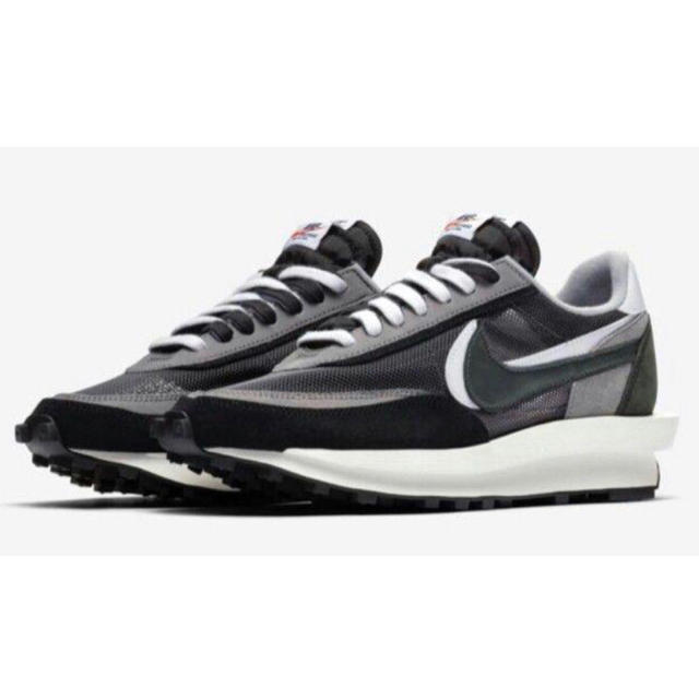 sacai(サカイ)の27.5 SACAI × NIKE LD WAFFLE BLACK メンズの靴/シューズ(スニーカー)の商品写真