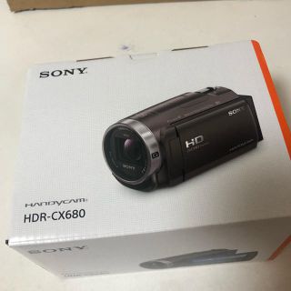 ソニー(SONY)の新品SONY]HDR-CX680 (TI) [ブロンズブラウン](ビデオカメラ)