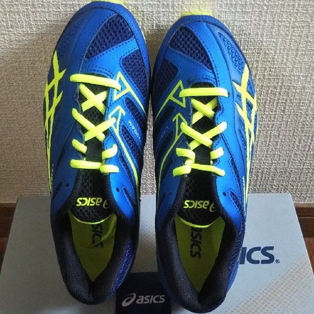 asics(アシックス)の【新品】アシックス レーザービーム 22.5 キッズ/ベビー/マタニティのキッズ靴/シューズ(15cm~)(スニーカー)の商品写真