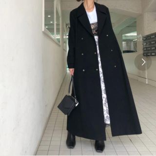 アメリヴィンテージ(Ameri VINTAGE)のBELT FLARE LONG COAT(ロングコート)