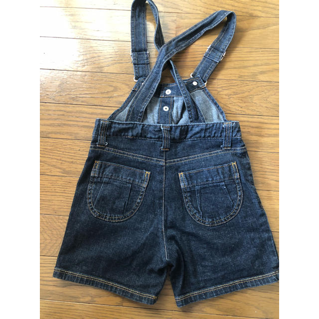 COMME CA ISM(コムサイズム)のサロペット オーバーオール デニム  120A キッズ/ベビー/マタニティのキッズ服女の子用(90cm~)(ワンピース)の商品写真