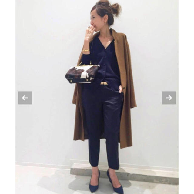 L'Appartement DEUXIEME CLASSE(アパルトモンドゥーズィエムクラス)の美品☆L'Appartement☆wool cropped pants 40 レディースのパンツ(クロップドパンツ)の商品写真