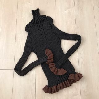 ザラ(ZARA)の【美品】ZARAニット◆ラメ入りリブニット(ニット/セーター)